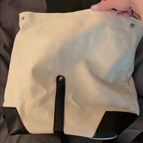 Women’s mini canvas backpack - Picture 8 of 8